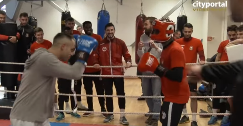 VIDEO Gorica se za Dinamo priprema s boksačkom legendom u ringu